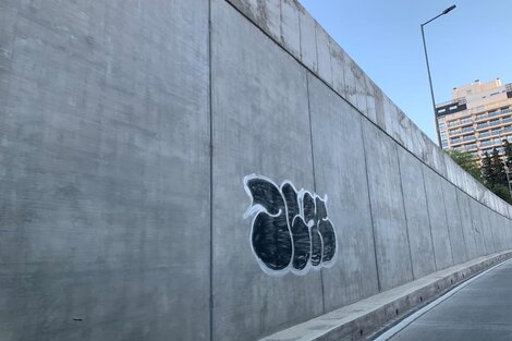 Túnel de Plaza España, en la ciudad de Córdoba, donde ocurrió la caída.