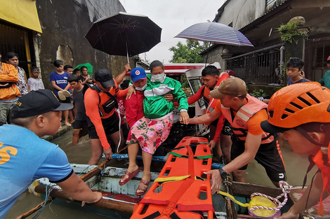 Filipinas: al menos 25 muertos por una tormenta tropical 