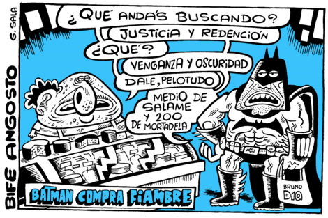 Batman compra fiambre