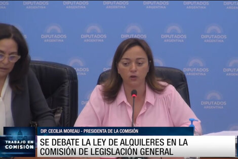 Diputados avanza en el debate de la Ley de alquileres