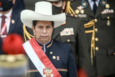 Presidente del Perú, Pedro Castillo.