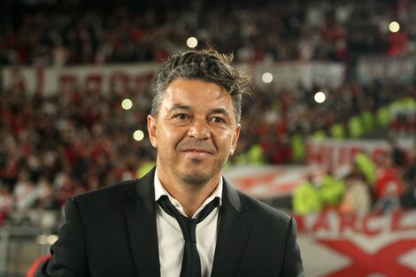 El entrenador de River Marcelo Gallardo