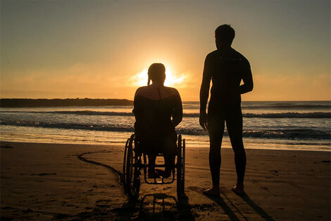 Georgina y Pablo en una escena del documental.