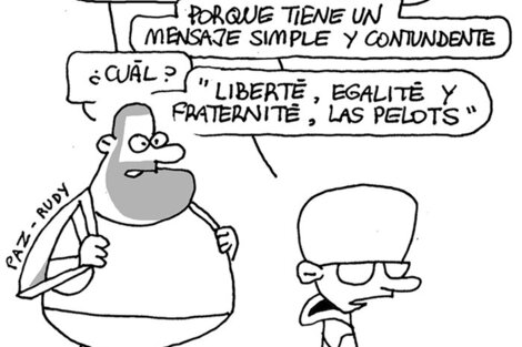 ¡Liberté-Égalité-Fraternité, las pelots! 