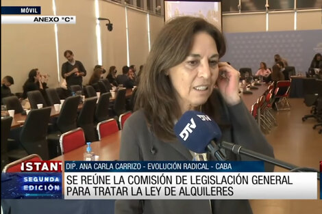 Destacan el debate por la Ley de Alquileres en Diputados