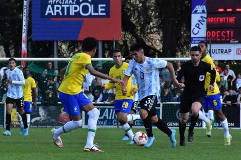 Piñas e incidentes en la final que la Sub 17 perdió con Brasil en Francia