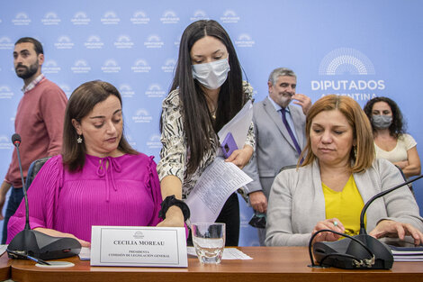 Cecilia Moreau, diputada del Frente de Todos y titular de la Comisión