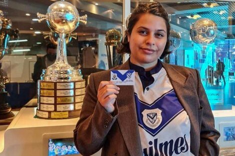 Es hincha de Vélez y consiguió el primer carnet de socio "no binario" de un club de fútbol