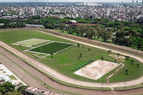 El interior del óvalo del hipódromo será un escenario para competencia.