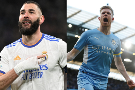 Manchester City-Real Madrid: a qué hora juegan, TV y formaciones