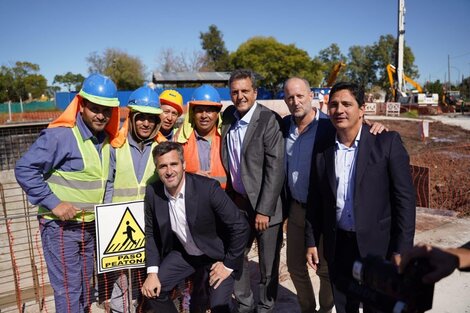 Insaurralde y Massa juntos en Pilar