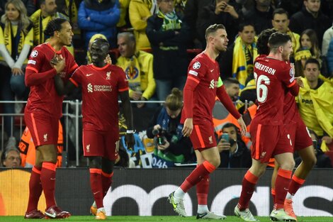 Champions League: Liverpool fue mucho más que Villarreal y ganó 2 a 0