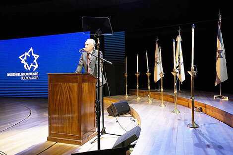 El Museo del Holocausto de Buenos Aires y la DAIA conmemoraron el Día del Holocausto y del Heroísmo