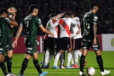 Copa de la Liga Profesional: Tremenda goleada de River ante Sarmiento