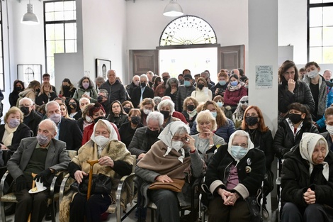 Las madres de Línea Fundadora fueron homenajeadas en la ex ESMA.