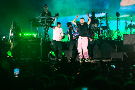 Gorillaz cerró con gran nivel la primera jornada del Quilmes Rock 2022