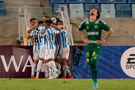 Copa Sudamericana: Racing se trajo tres puntos de oro desde Brasil