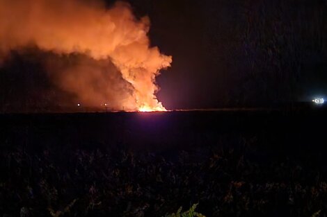 Volvió a incendiarse el vertedero calchaquí