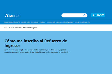 El bono de Anses que busca amortiguar el impacto de la inflación