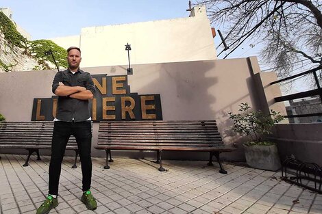 Mauro Boggino, flamante Coordinador del Centro Cultural Cine Lumière. (Fuente: Cortesía CC Lumière)