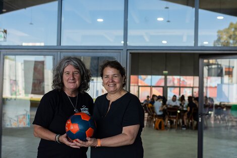 Mónica Santino y María Bobenrieth en La Nuestra.