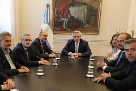 Enero de 2020, reunión provincia-Nación por seguridad y Justicia Federal.