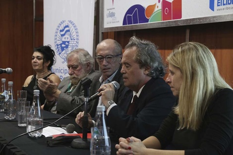 Suárez, Taparelli, Scalona, Rolle en la Feria de bUENOS aIRES.