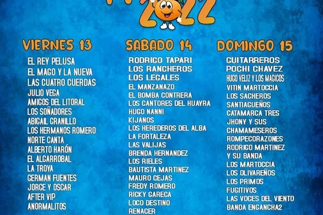 Músicas de Catamarca repudian importante festival