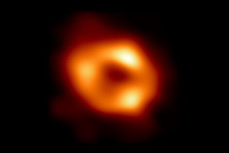 La imagen de Sagitario A*, el agujero negro supermasivo en el corazón de la Vía Láctea