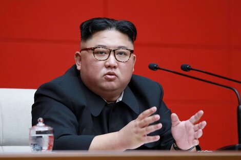 El lider norcoreano Kim Jong-Un admitió que su país vive una "gran agitación" por el brote de covid-19. (Foto:NA)