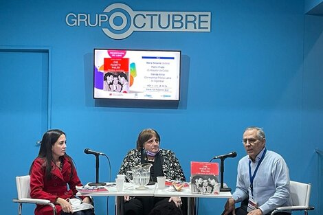 Glenda Arcia, María Seoane y Pedro Prada. 