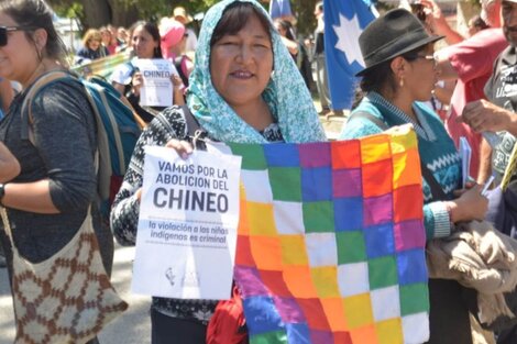 "Venimos a denunciar el chineo, que es una práctica colonial"