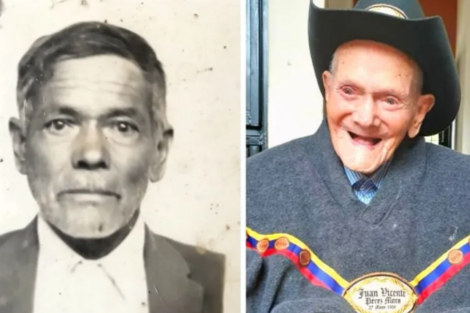 La validación del récord se concretó el 4 de febrero pasado, cuando el anciano tenía 112 años y 253 días. Foto:  Guinness World Records. 