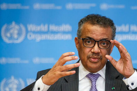 Tedros Adhanom Ghebreysus, titular de la OMS. Imagen: EFE