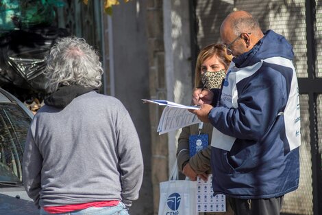 El titular del INDEC, Marco Lavagna, indicó que habrá una boca de urna "entre la noche de hoy y mañana". Foto: NA.