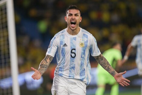 Paredes se entrenó en el PSG y le apunta a la "Finalissima" con la Selección