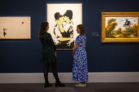 Banksy llega a la Argentina con una exposición de 70 obras