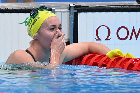 Natación: la australiana Titmus establece nuevo récord mundial en 400 metros libres 