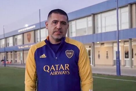 Juan Román Riquelme, vicepresidente de Boca.