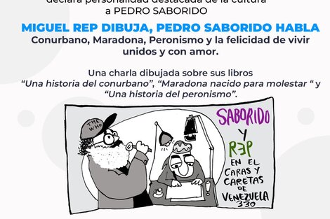 Una charla de Pedro Saborido y Miguel Rep en Caras y Caretas