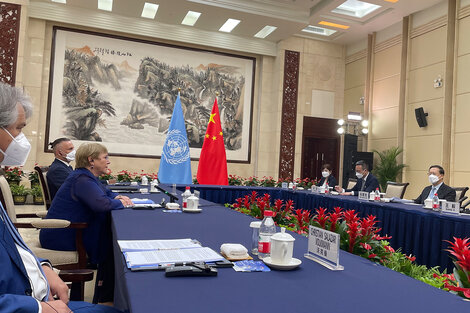 China sobre la visita de Bachelet: "Una oportunidad de aclarar desinformaciones"