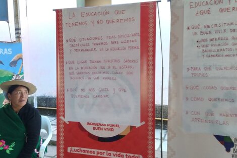 "Queremos una educación liberadora, descolonizadora y antipatriarcal"