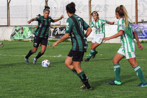 Un partido de las jugadoras de Nueva Chicago