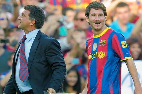 Gratis y solo si lo quiere el DT: las exigencias de Laporta por si Messi quiere volver al Barcelona