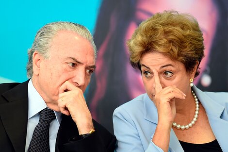 Michel Temer y Dilma Rousseff, el caso brasileño.