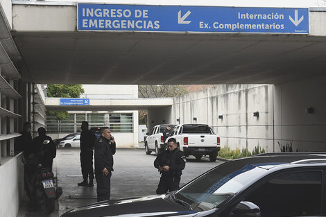 El policía ya fue operado dos veces y podrían intervenirlo nuevamente. (Fuente: Andres Macera)