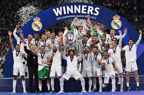 Real Madrid cumplió su destino histórico: ganó la Champions por 14ta. vez