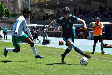 La Selección Sub-20 venció a Arabia Saudita en un torneo internacional