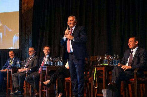 El gobernador de Jujuy y presidente de la UCR, Gerardo Morales, participó del Encuentro Nacional Hidrógeno 2030 