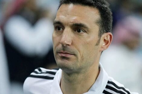 Lionel Scaloni dio una conferencia de prensa en la previa del partido entre Argentina e Italia. 